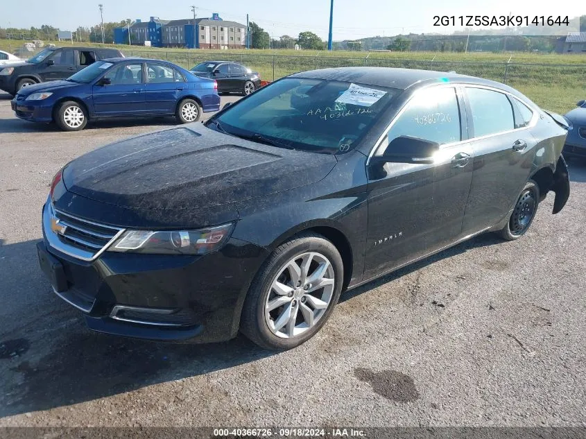 2G11Z5SA3K9141644 2019 Chevrolet Impala Lt