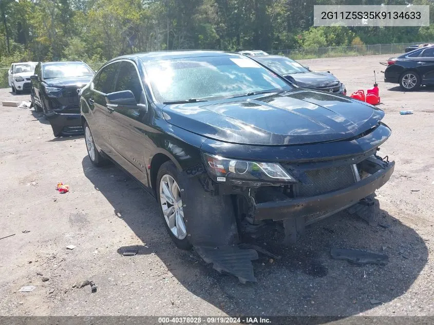 2019 Chevrolet Impala Lt VIN: 2G11Z5S35K9134633 Lot: 40378028