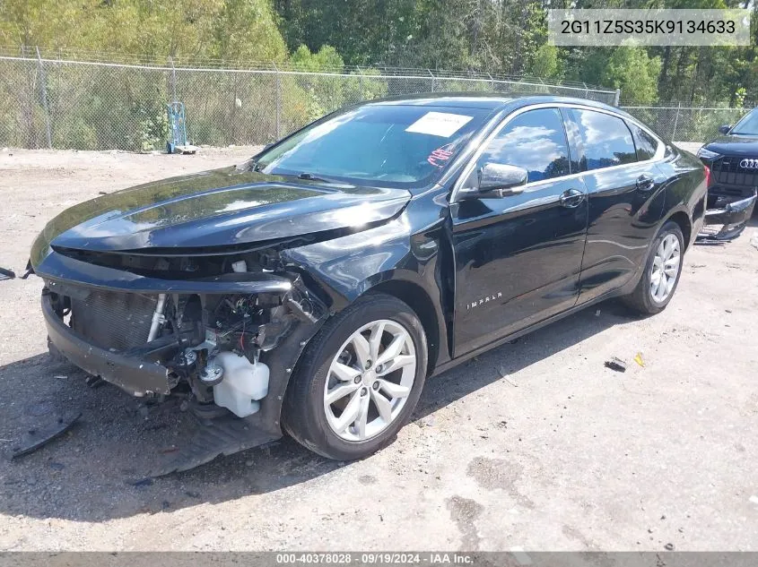 2G11Z5S35K9134633 2019 Chevrolet Impala Lt