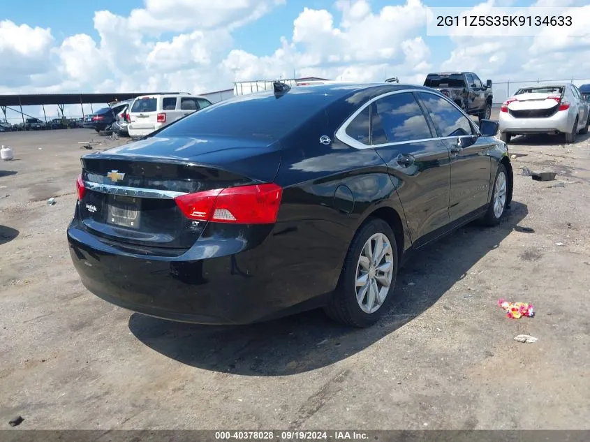 2G11Z5S35K9134633 2019 Chevrolet Impala Lt