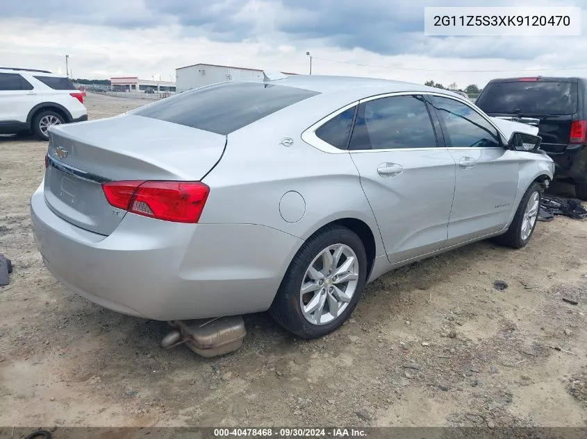 2019 Chevrolet Impala Lt VIN: 2G11Z5S3XK9120470 Lot: 40478468