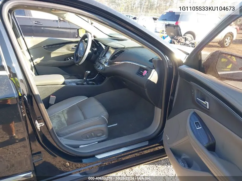 1G1105S33KU104673 2019 Chevrolet Impala Premier