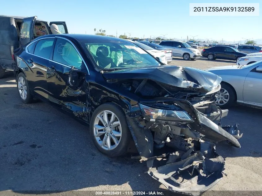 2G11Z5SA9K9132589 2019 Chevrolet Impala Lt