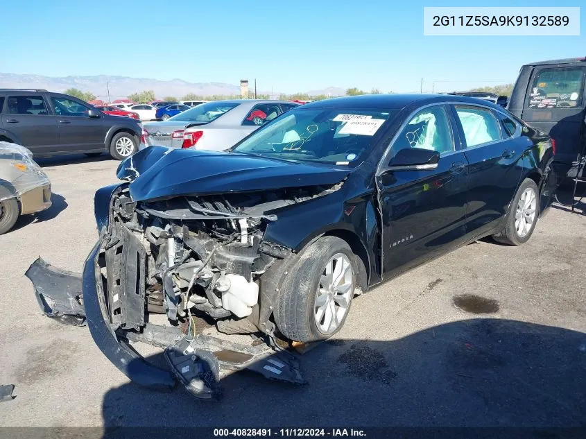 2G11Z5SA9K9132589 2019 Chevrolet Impala Lt