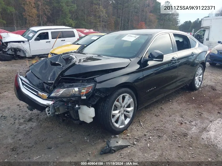 2019 Chevrolet Impala Lt VIN: 2G11Z5SA9K9122371 Lot: 40904158