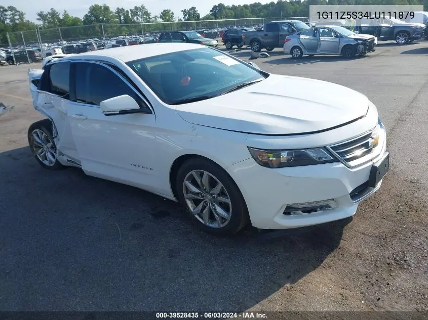 1G11Z5S34LU111879 2020 Chevrolet Impala Fwd Lt