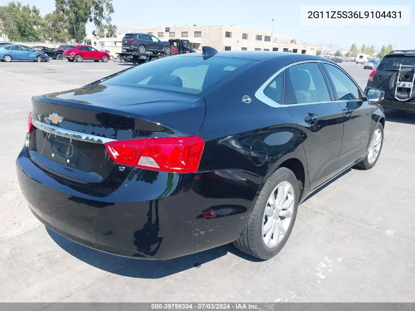 2020 Chevrolet Impala Fwd Lt VIN: 2G11Z5S36L9104431 Lot: 39799304