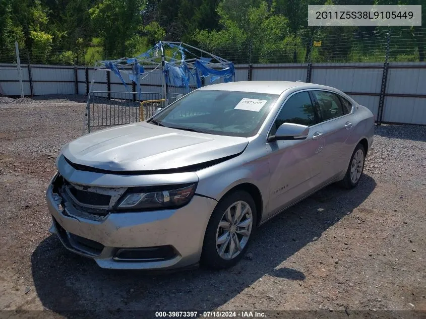 2020 Chevrolet Impala Fwd Lt VIN: 2G11Z5S38L9105449 Lot: 39873397