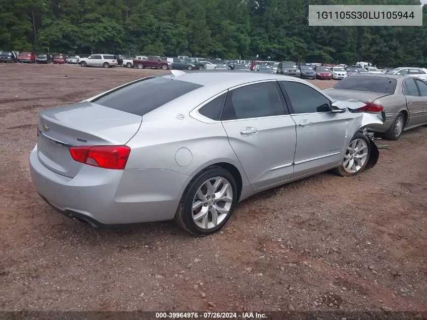 1G1105S30LU105944 2020 Chevrolet Impala Fwd Premier