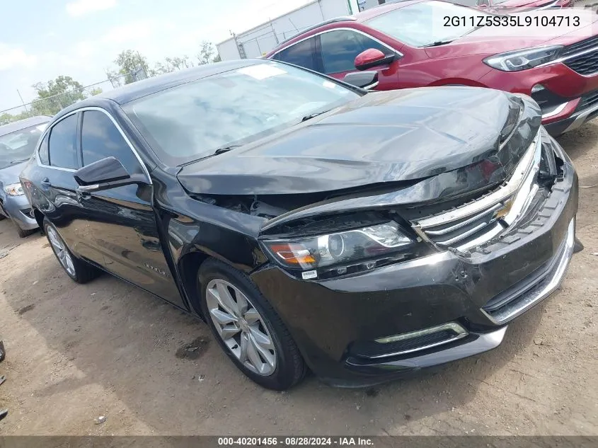 2020 Chevrolet Impala Fwd Lt VIN: 2G11Z5S35L9104713 Lot: 40201456