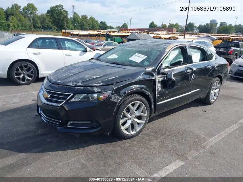 2020 Chevrolet Impala Premier VIN: 2G1105S37L9105890 Lot: 40330029