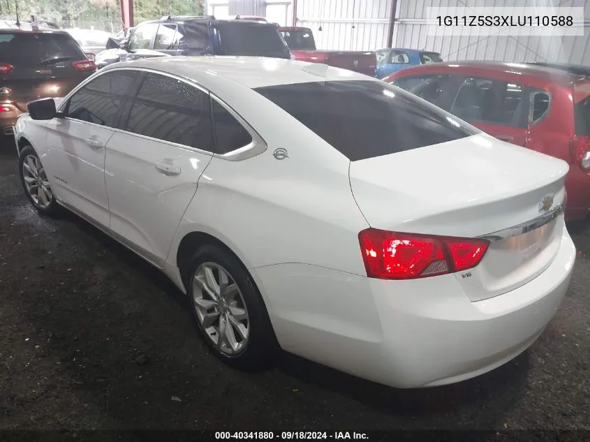 1G11Z5S3XLU110588 2020 Chevrolet Impala Fwd Lt