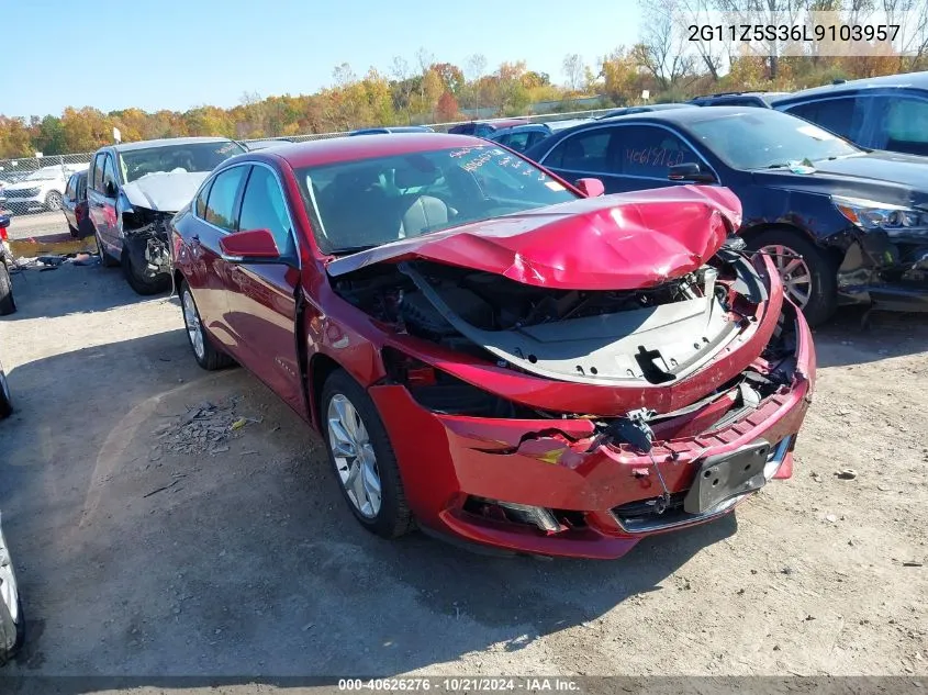 2020 Chevrolet Impala Fwd Lt VIN: 2G11Z5S36L9103957 Lot: 40626276