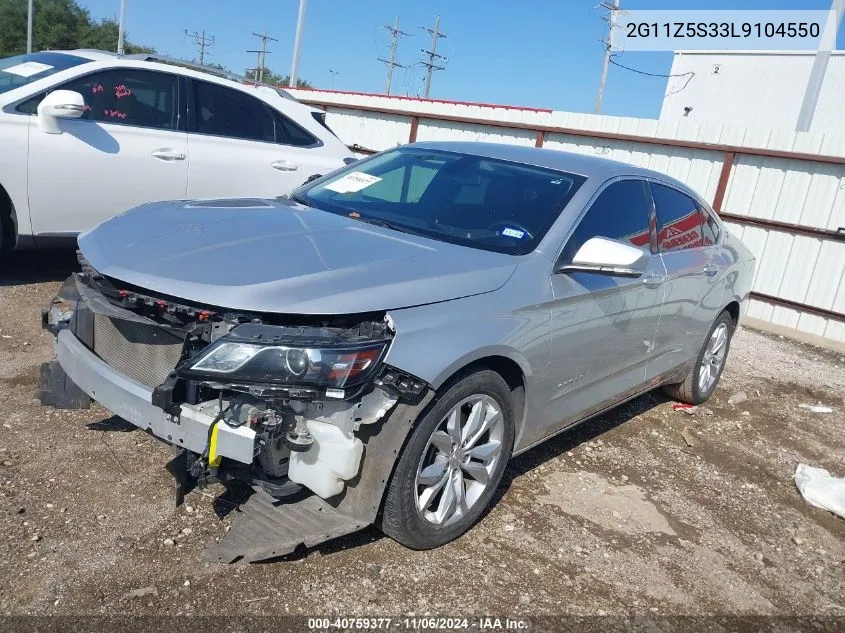 2020 Chevrolet Impala Fwd Lt VIN: 2G11Z5S33L9104550 Lot: 40759377