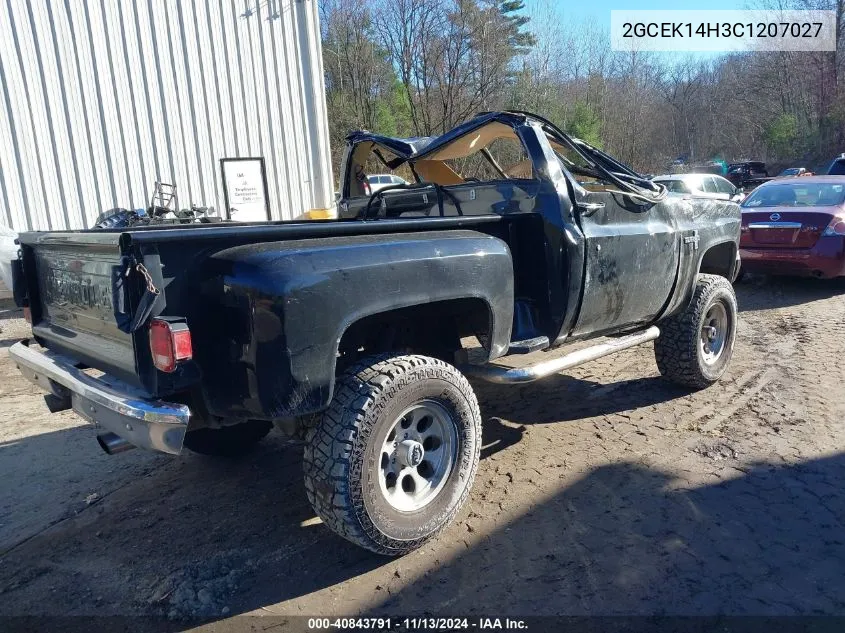 1982 Chevrolet K10 VIN: 2GCEK14H3C1207027 Lot: 40843791