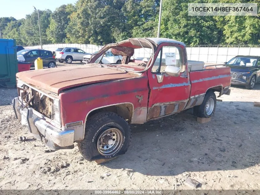 1984 Chevrolet K10 VIN: 1GCEK14H8EF367464 Lot: 39964462