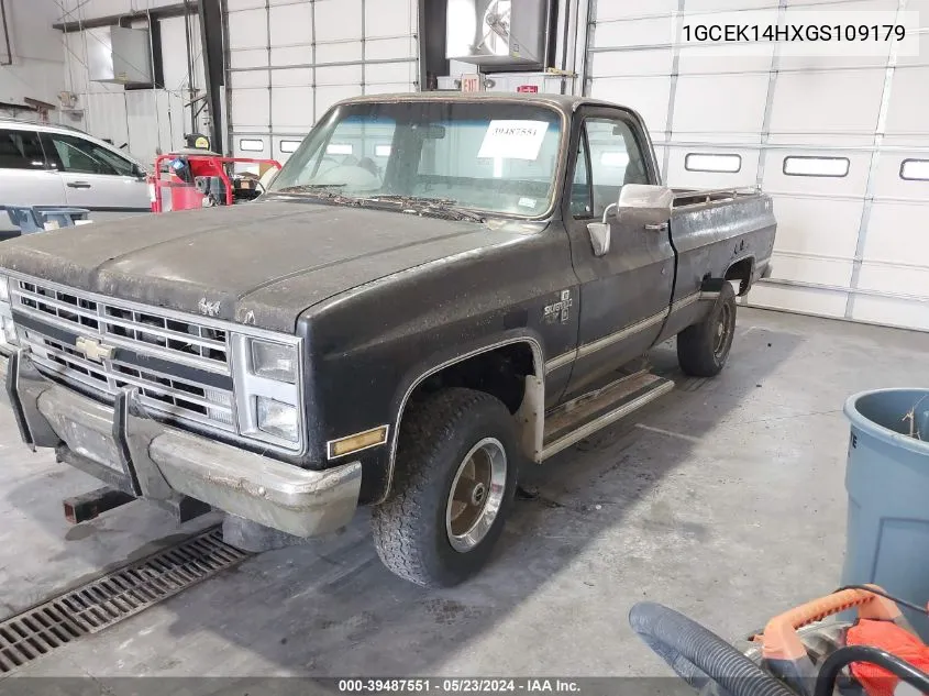 1986 Chevrolet K10 VIN: 1GCEK14HXGS109179 Lot: 39487551