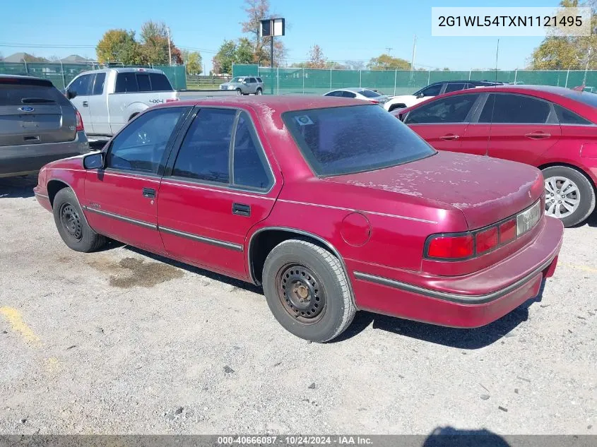 1992 Chevrolet Lumina VIN: 2G1WL54TXN1121495 Lot: 40666087