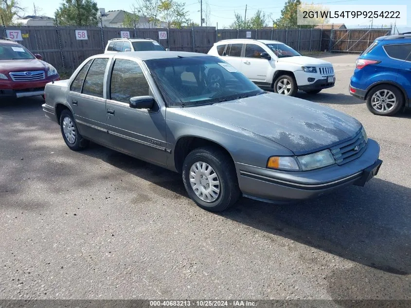 1993 Chevrolet Lumina VIN: 2G1WL54T9P9254222 Lot: 40683213