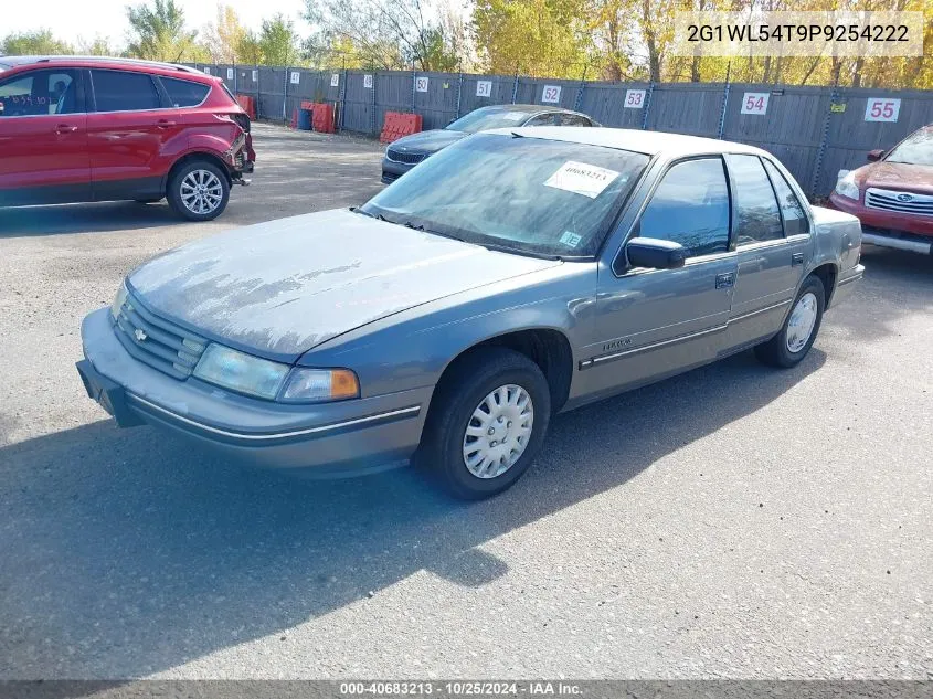 1993 Chevrolet Lumina VIN: 2G1WL54T9P9254222 Lot: 40683213