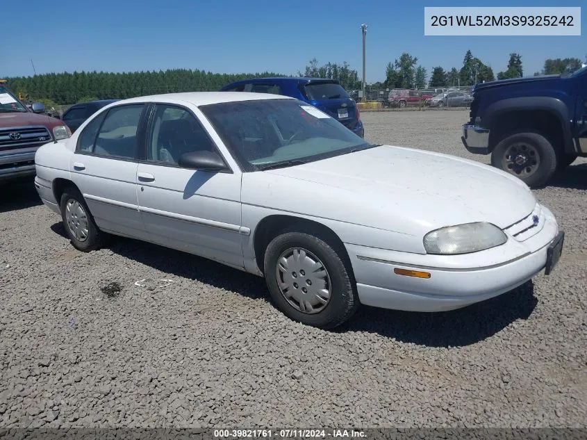 1995 Chevrolet Lumina VIN: 2G1WL52M3S9325242 Lot: 39821761