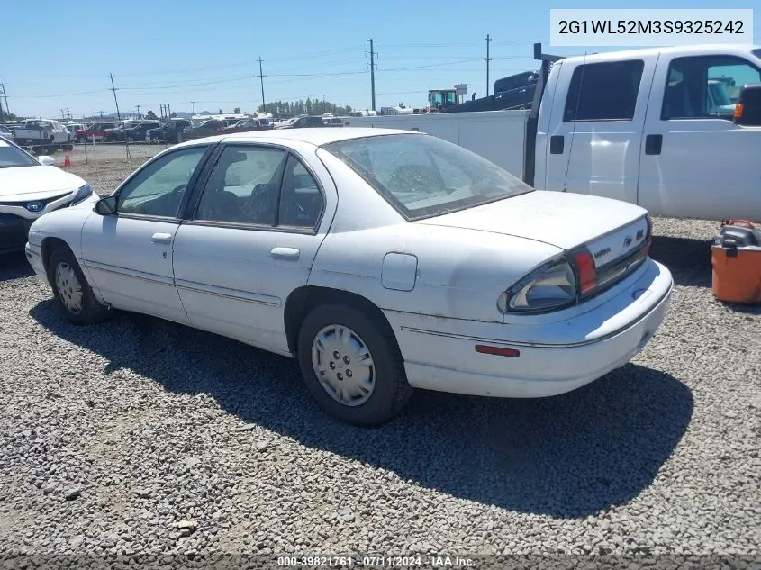 1995 Chevrolet Lumina VIN: 2G1WL52M3S9325242 Lot: 39821761