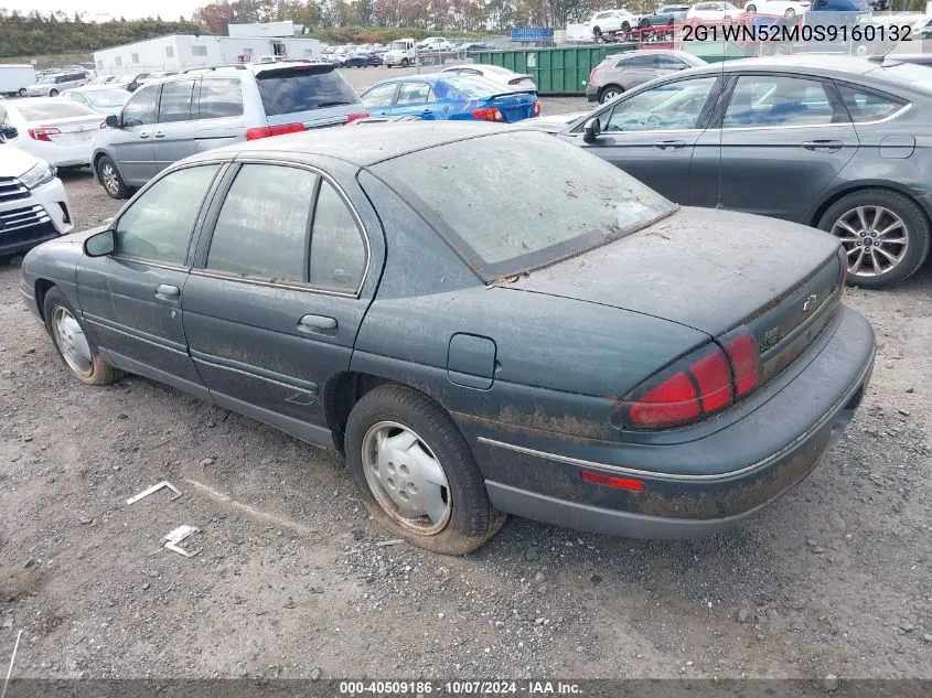 1995 Chevrolet Lumina Ls VIN: 2G1WN52M0S9160132 Lot: 40509186