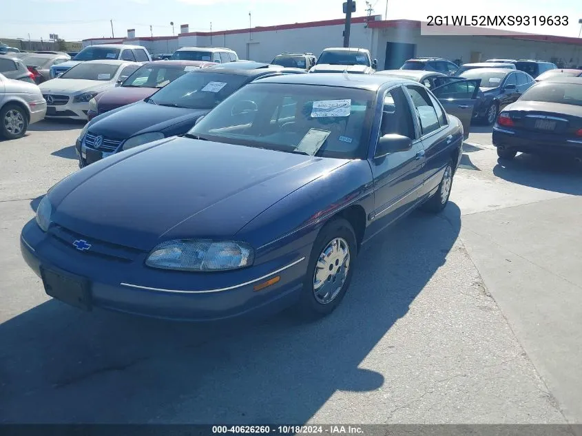 1995 Chevrolet Lumina VIN: 2G1WL52MXS9319633 Lot: 40626260