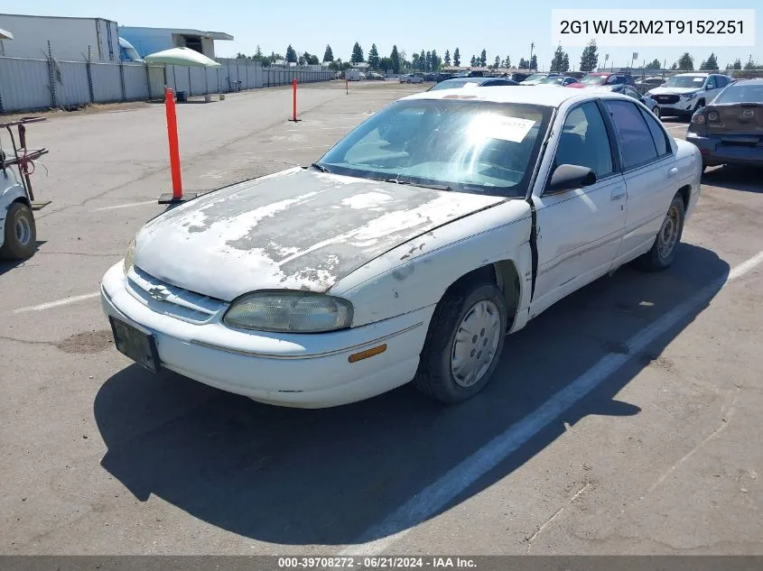 1996 Chevrolet Lumina VIN: 2G1WL52M2T9152251 Lot: 39708272