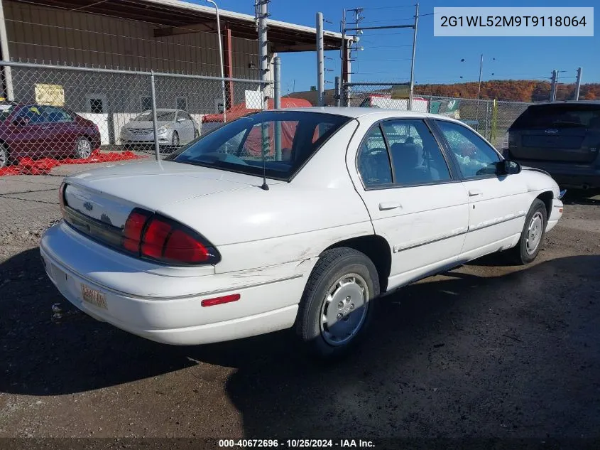 1996 Chevrolet Lumina VIN: 2G1WL52M9T9118064 Lot: 40672696