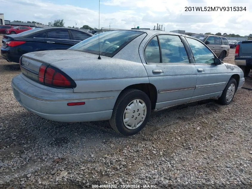 1997 Chevrolet Lumina VIN: 2G1WL52M7V9315334 Lot: 40685202