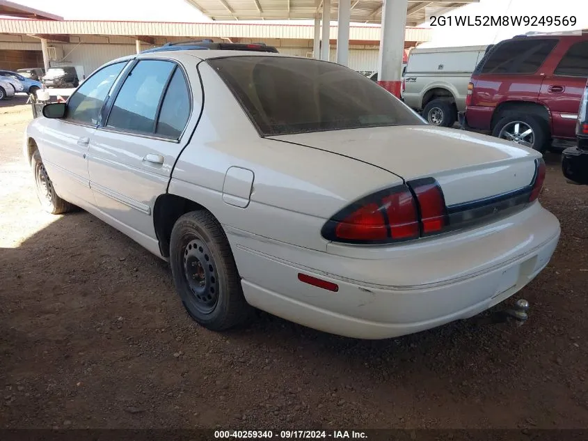 1998 Chevrolet Lumina VIN: 2G1WL52M8W9249569 Lot: 40259340