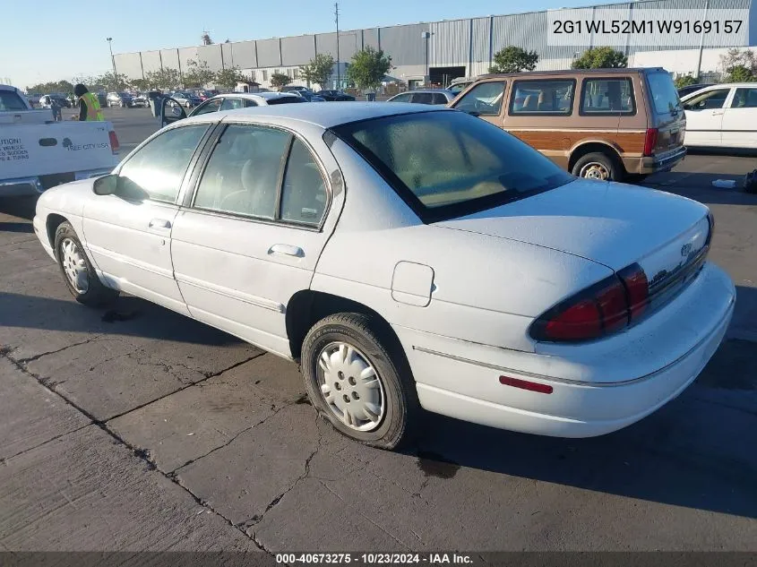 1998 Chevrolet Lumina VIN: 2G1WL52M1W9169157 Lot: 40673275