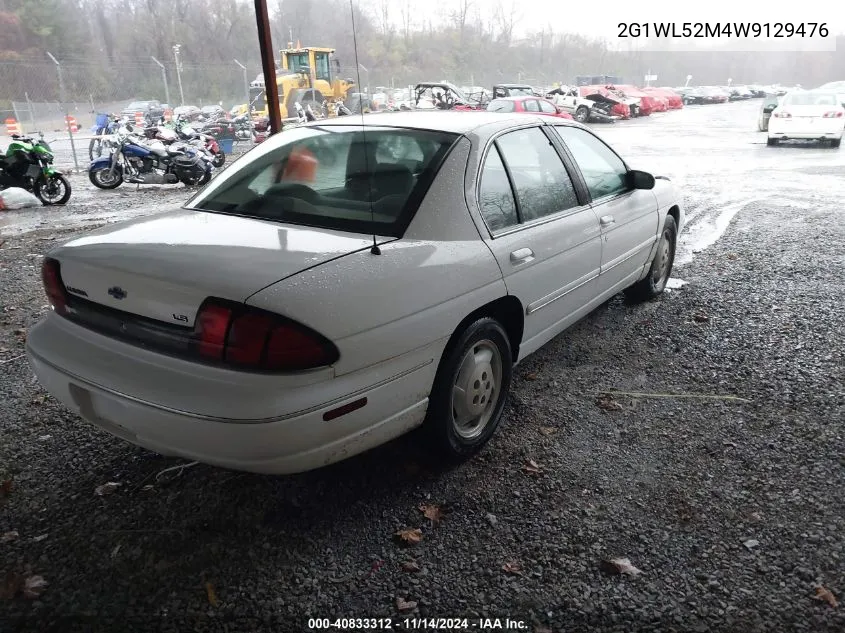 1998 Chevrolet Lumina Ls VIN: 2G1WL52M4W9129476 Lot: 40833312