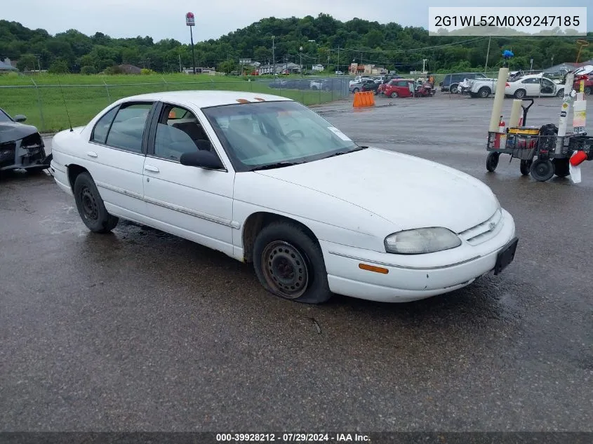 1999 Chevrolet Lumina VIN: 2G1WL52M0X9247185 Lot: 39928212