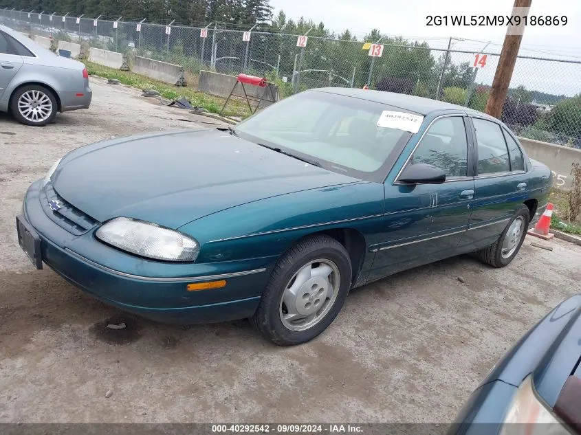 1999 Chevrolet Lumina VIN: 2G1WL52M9X9186869 Lot: 40292542