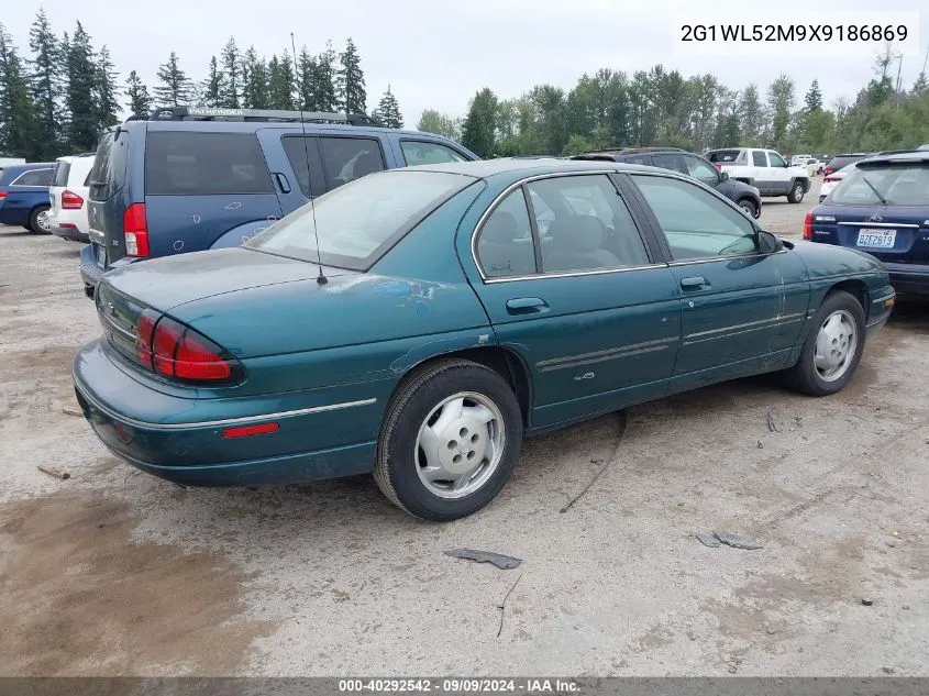 1999 Chevrolet Lumina VIN: 2G1WL52M9X9186869 Lot: 40292542