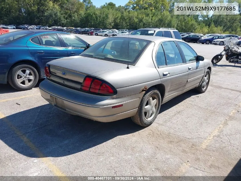 1999 Chevrolet Lumina VIN: 2G1WL52M9X9177685 Lot: 40467701