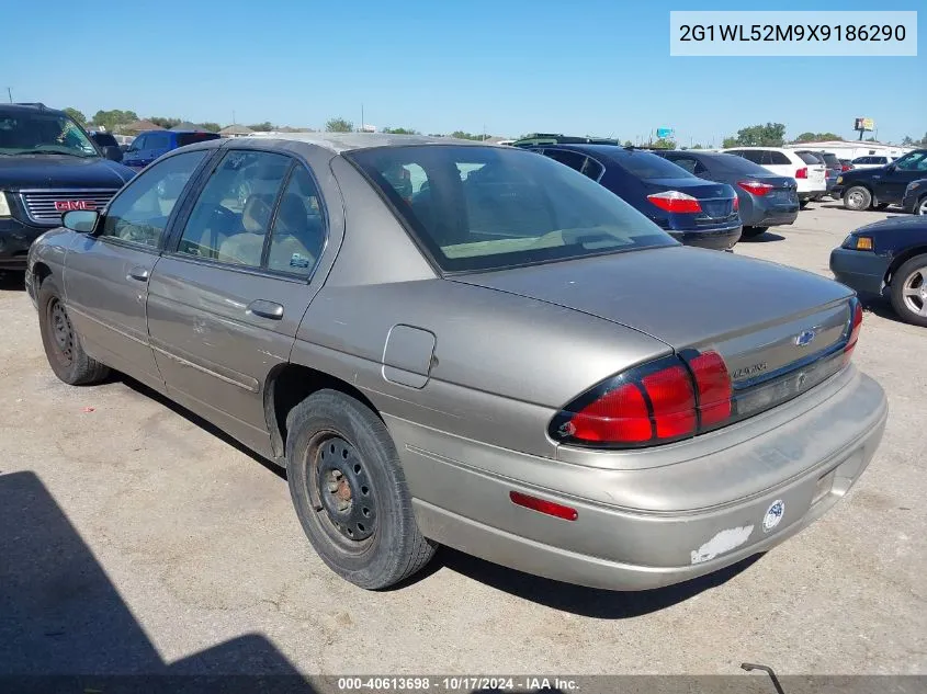 1999 Chevrolet Lumina VIN: 2G1WL52M9X9186290 Lot: 40613698