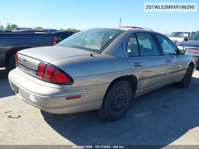 1999 Chevrolet Lumina VIN: 2G1WL52M9X9186290 Lot: 40613698