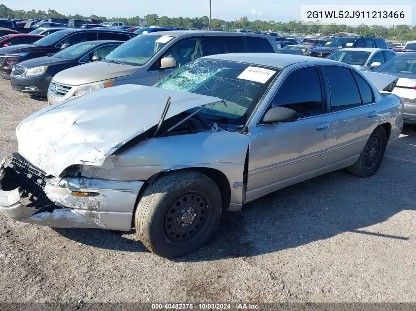 2001 Chevrolet Lumina VIN: 2G1WL52J911213466 Lot: 40482375