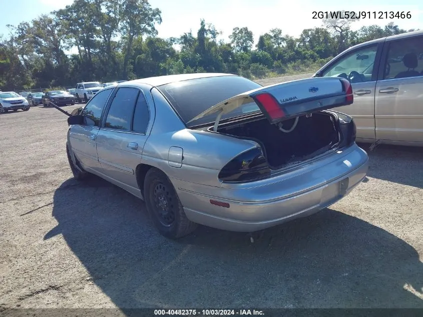 2001 Chevrolet Lumina VIN: 2G1WL52J911213466 Lot: 40482375