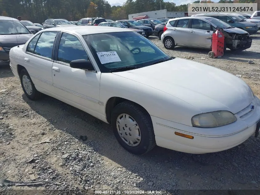 2001 Chevrolet Lumina VIN: 2G1WL52J311245474 Lot: 40721128