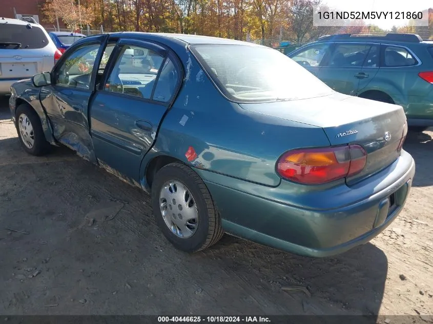 1997 Chevrolet Malibu VIN: 1G1ND52M5VY121860 Lot: 40446625