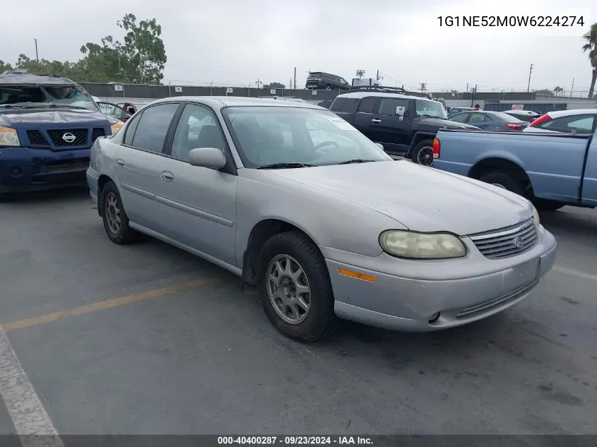 1998 Chevrolet Malibu Ls VIN: 1G1NE52M0W6224274 Lot: 40400287