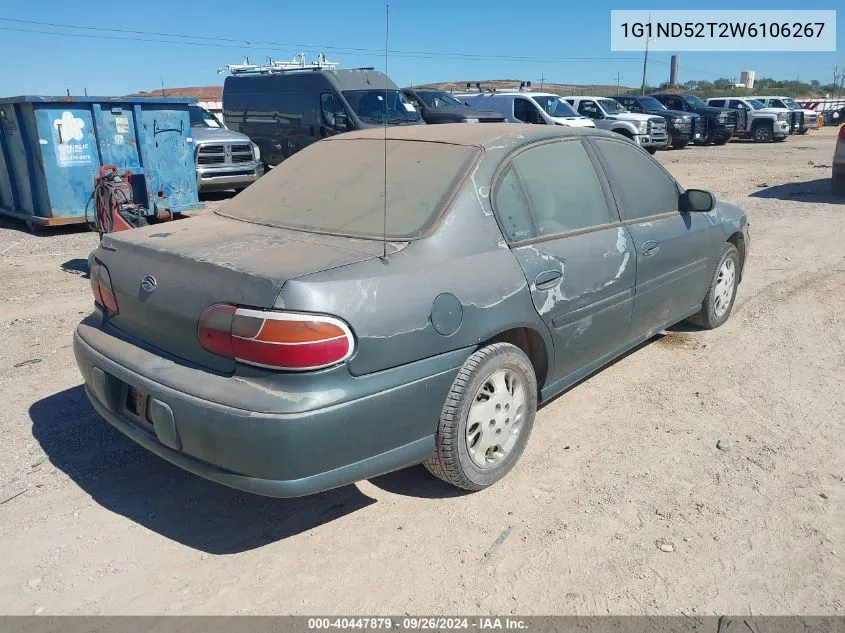 1G1ND52T2W6106267 1998 Chevrolet Malibu