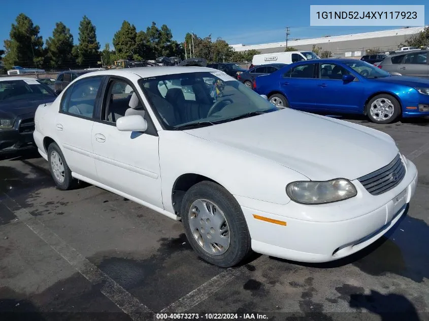 1999 Chevrolet Malibu VIN: 1G1ND52J4XY117923 Lot: 40673273