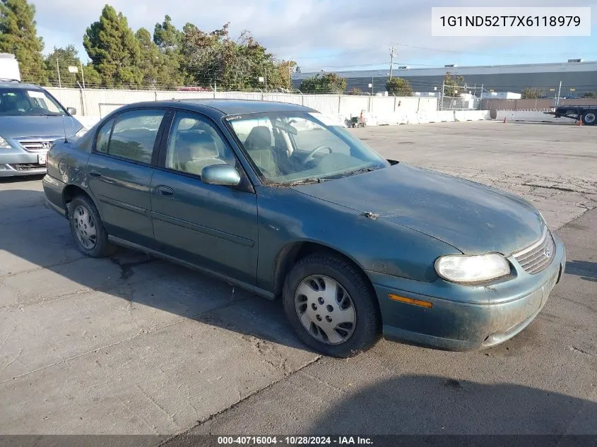 1999 Chevrolet Malibu VIN: 1G1ND52T7X6118979 Lot: 40716004