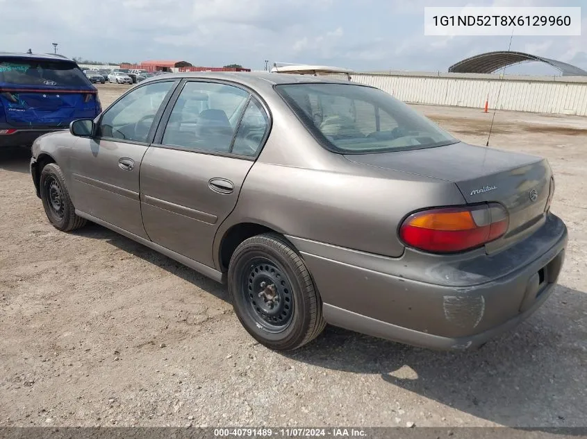 1999 Chevrolet Malibu VIN: 1G1ND52T8X6129960 Lot: 40791489