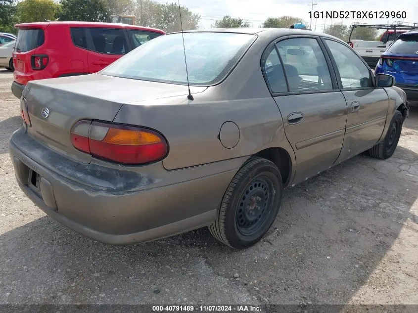 1999 Chevrolet Malibu VIN: 1G1ND52T8X6129960 Lot: 40791489